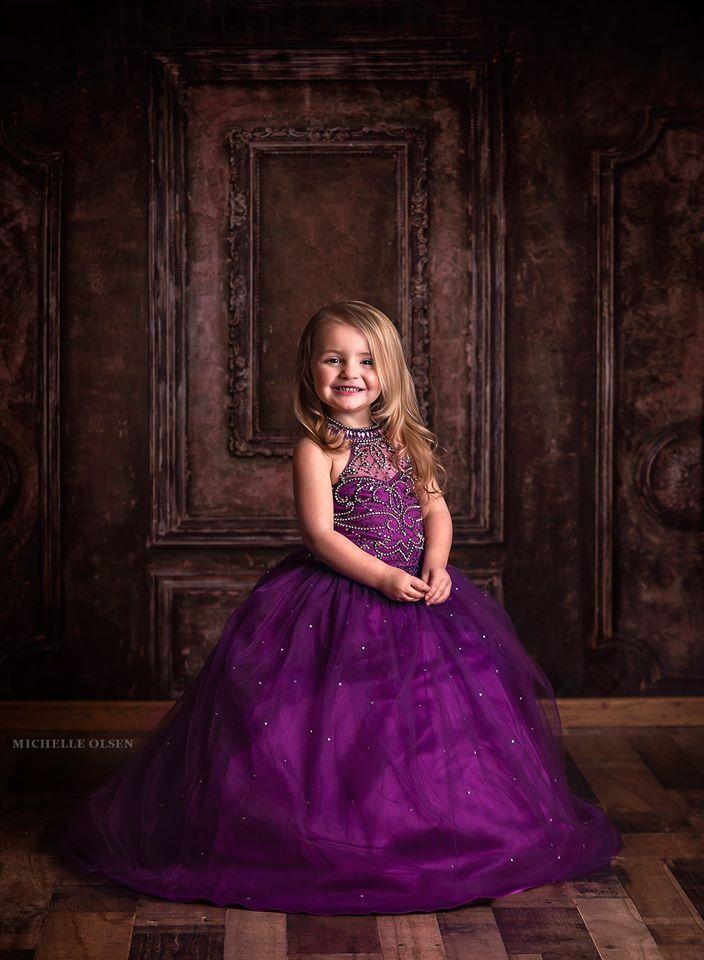 Kate Dark Brown Retro Door Backdrop for Photography - Kate Backdrop AU