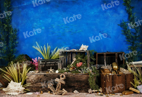 Kate Under the Sea with Fish Backdrops Designed by Arica Kirby - Kate Backdrop AU