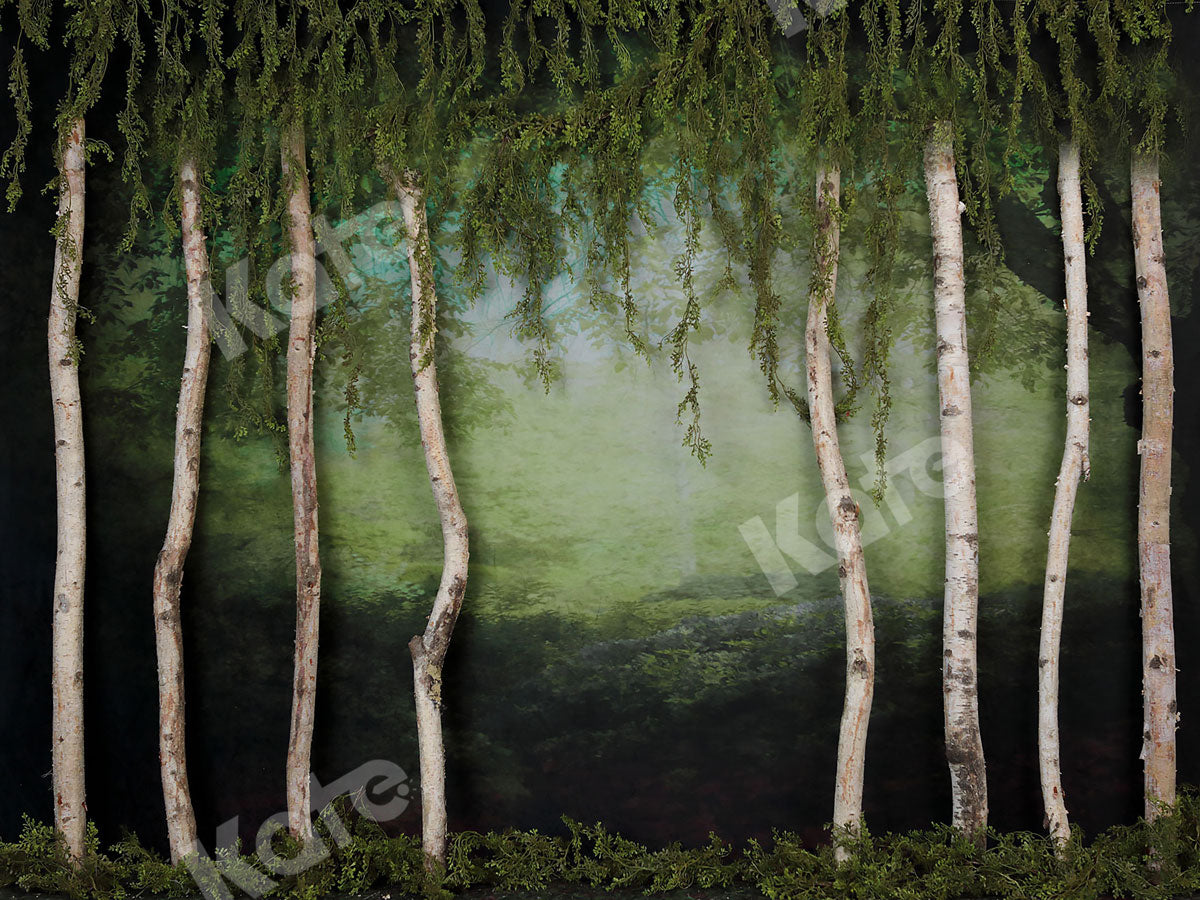 Kate Rainforest Trunk Wonderland Backdrop - Kate Backdrop AU