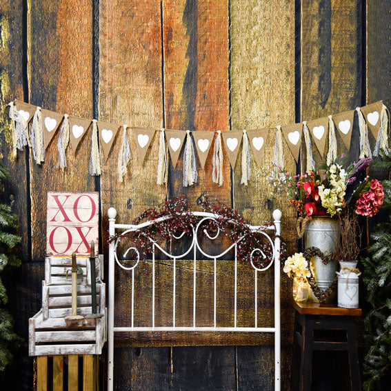 Kate Valentine's Day Headboard Backdrop Designed by AAE Photography - Kate Backdrop AU
