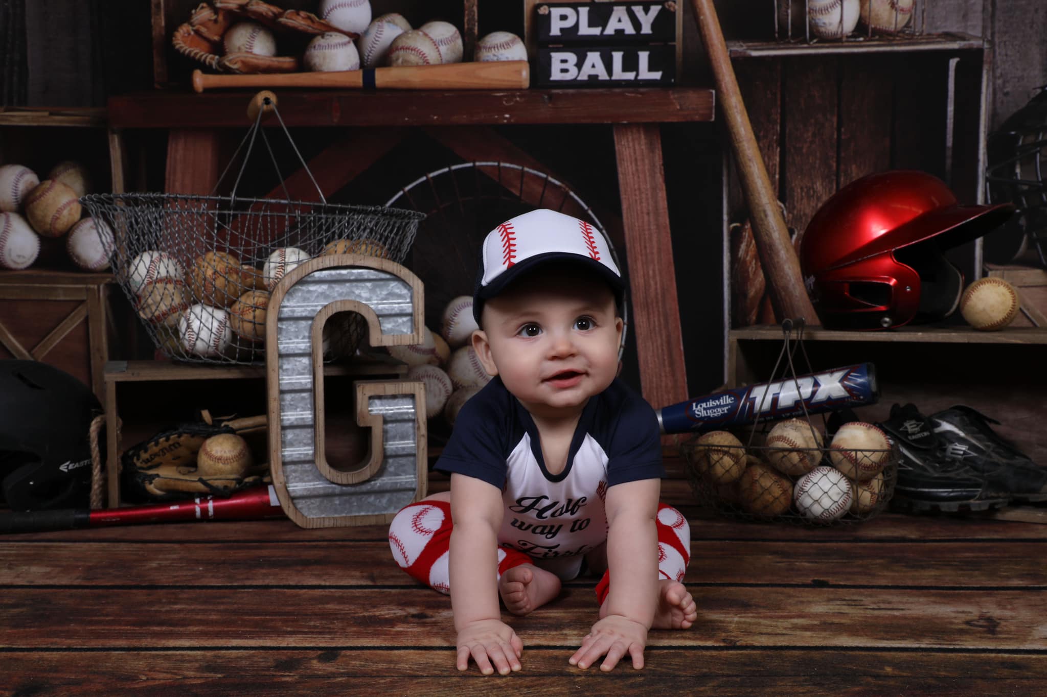 Kate Vintage Baseball Sports Backdrop Designed By Mandy Ringe Photography - Kate Backdrop AU