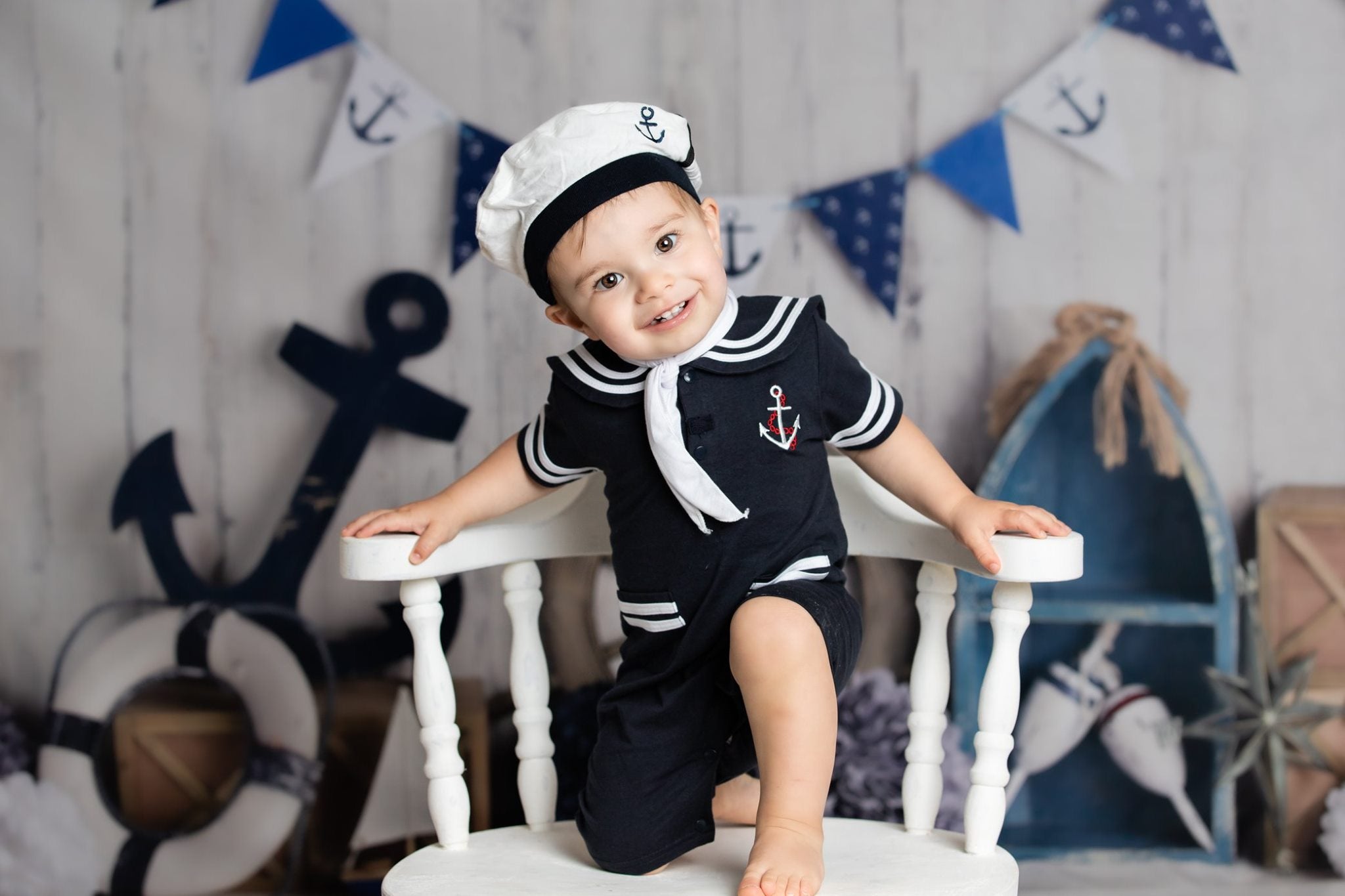 Kate Sailor Backdrop Cake Smah Nautical Designed By Mandy Ringe Photography - Kate Backdrop AU