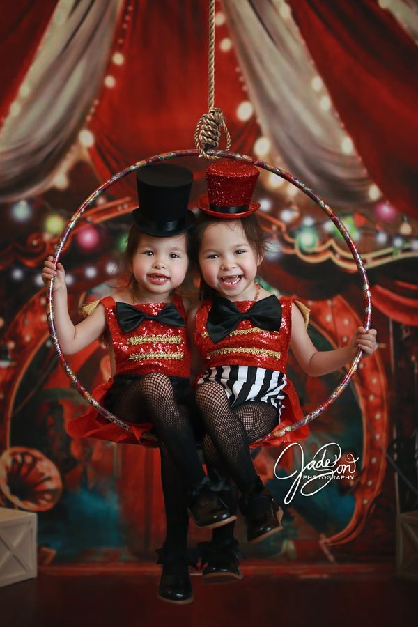 Kate Circus Backdrop Designed by Rosabell Photography - Kate Backdrop AU