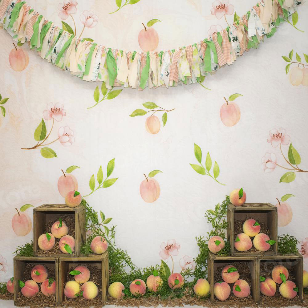 Kate Georgia Peach Backdrop Designed By Leann West - Kate Backdrop AU