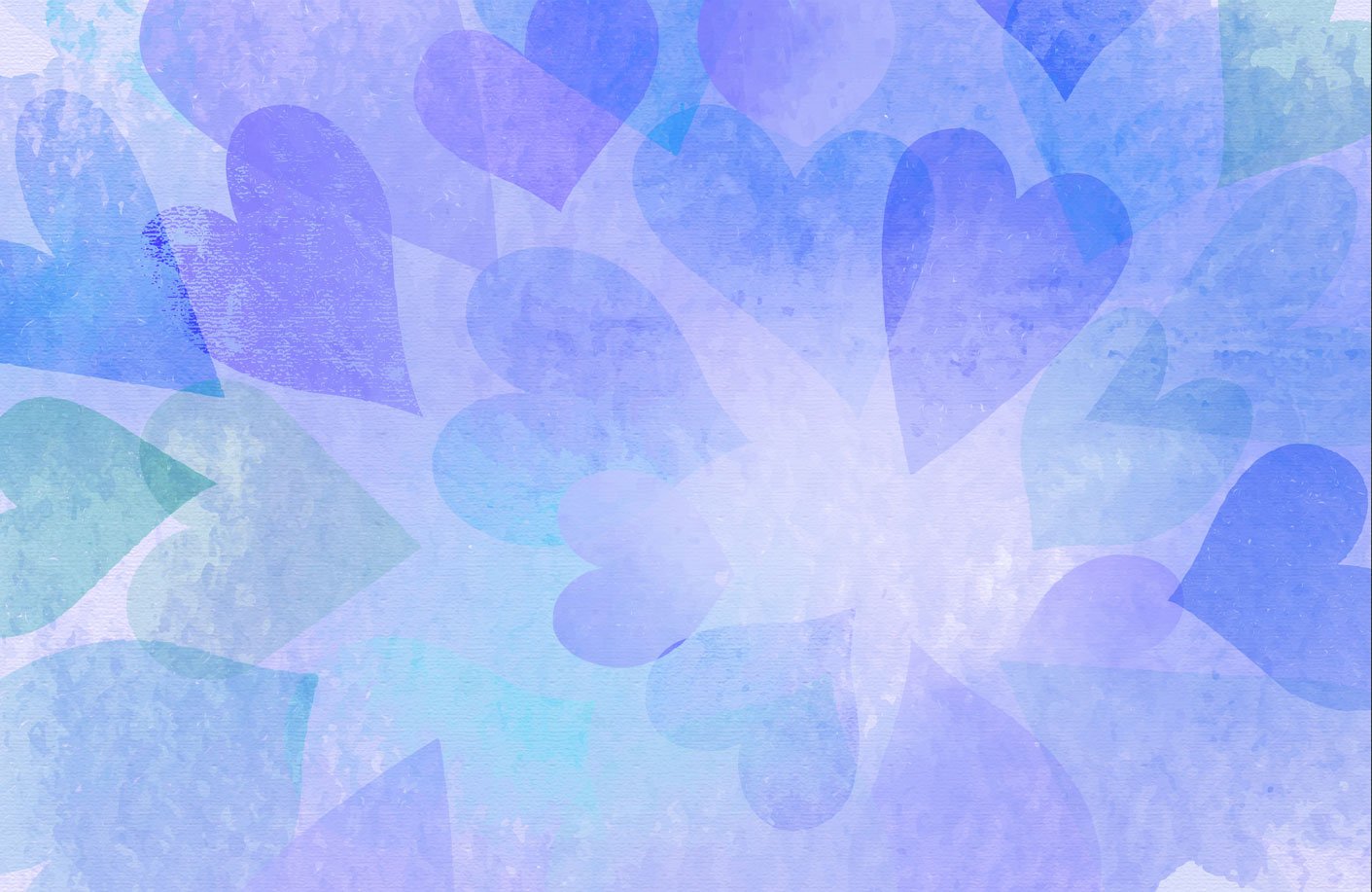 Kate Valentine's Day Blue Bokeh Hearts Backdrop Designed by Amanda Moffatt - Kate Backdrop AU