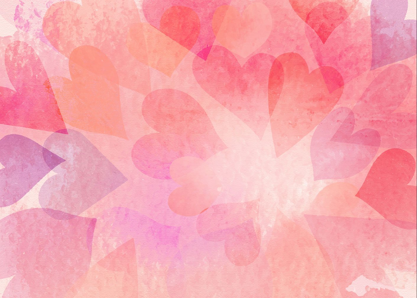 Kate Valentine's Day Pink Bokeh Hearts Backdrop Designed by Amanda Moffatt - Kate Backdrop AU