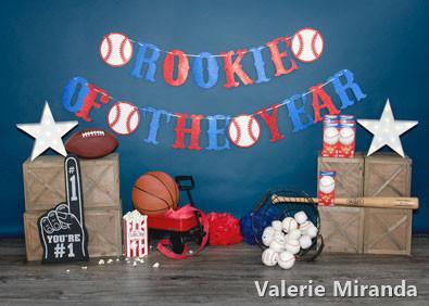 Kate Rookie of the Year Sports Backdrop Designed by Valerie Miranda - Kate Backdrop AU