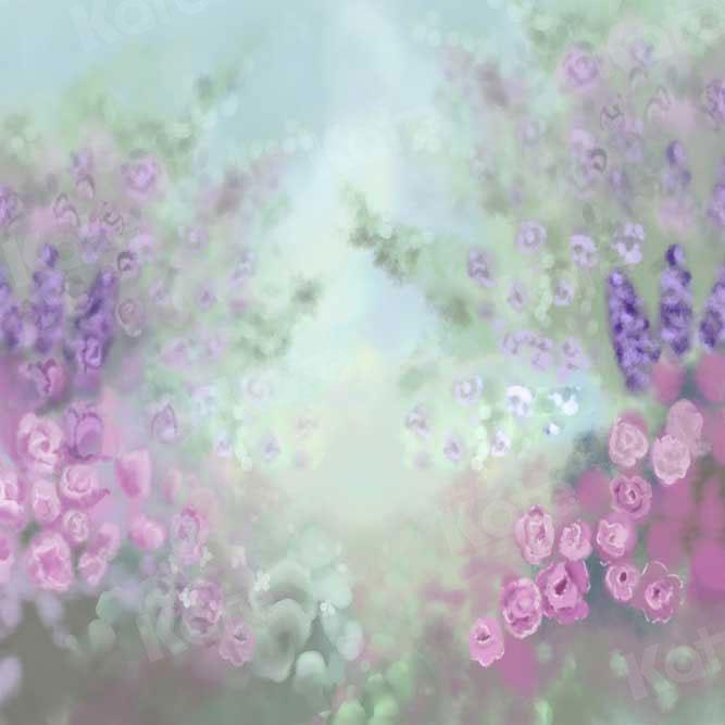 Kate Fine Art Blurry Florals Bush Backdrop for Photography - Kate Backdrop AU