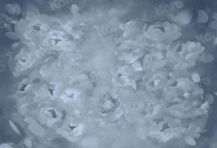 Kate Fine Art Florals Misty Grey Backdrop for Photography - Kate Backdrop AU