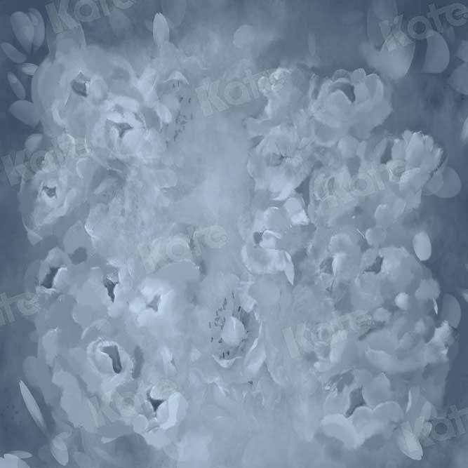 Kate Fine Art Florals Misty Grey Backdrop for Photography - Kate Backdrop AU