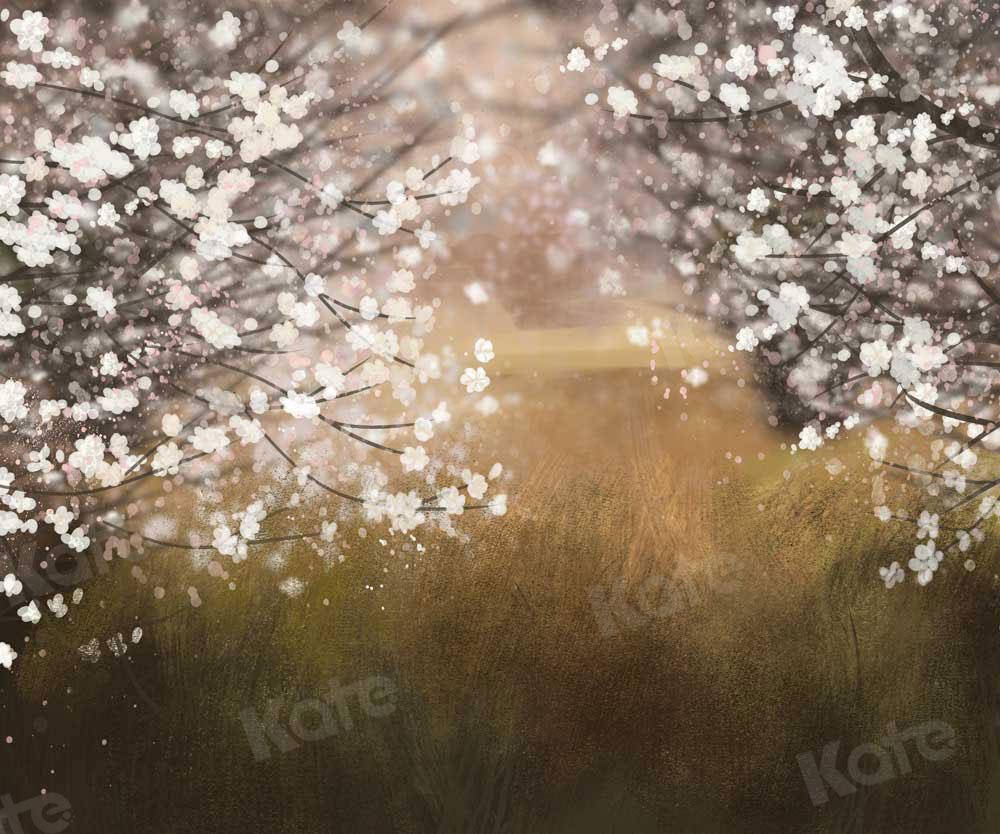 Kate Spring Ewha Flowers Garden Backdrop for Photography - Kate Backdrop AU