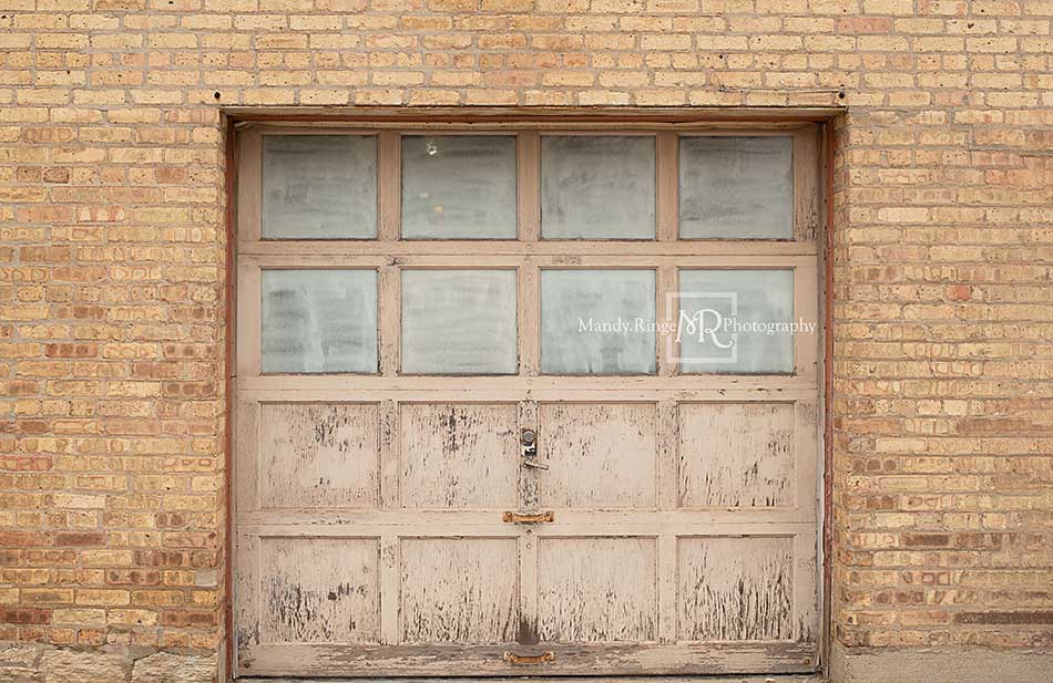 Kate Vintage Garage Door Backdrop Designed by Mandy Ringe Photography - Kate Backdrop AU