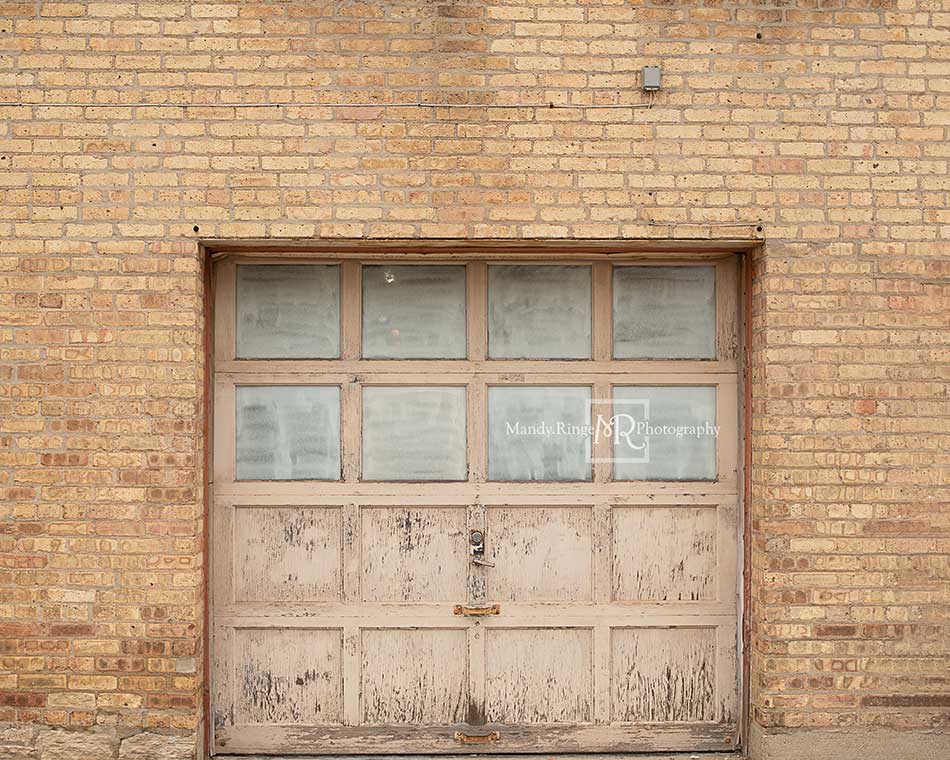 Kate Vintage Garage Door Backdrop Designed by Mandy Ringe Photography - Kate Backdrop AU