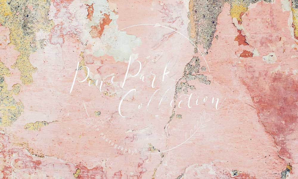 Kate Pink Stucco Wall Backdrop Designed By Pine Park Collection - Kate Backdrop AU