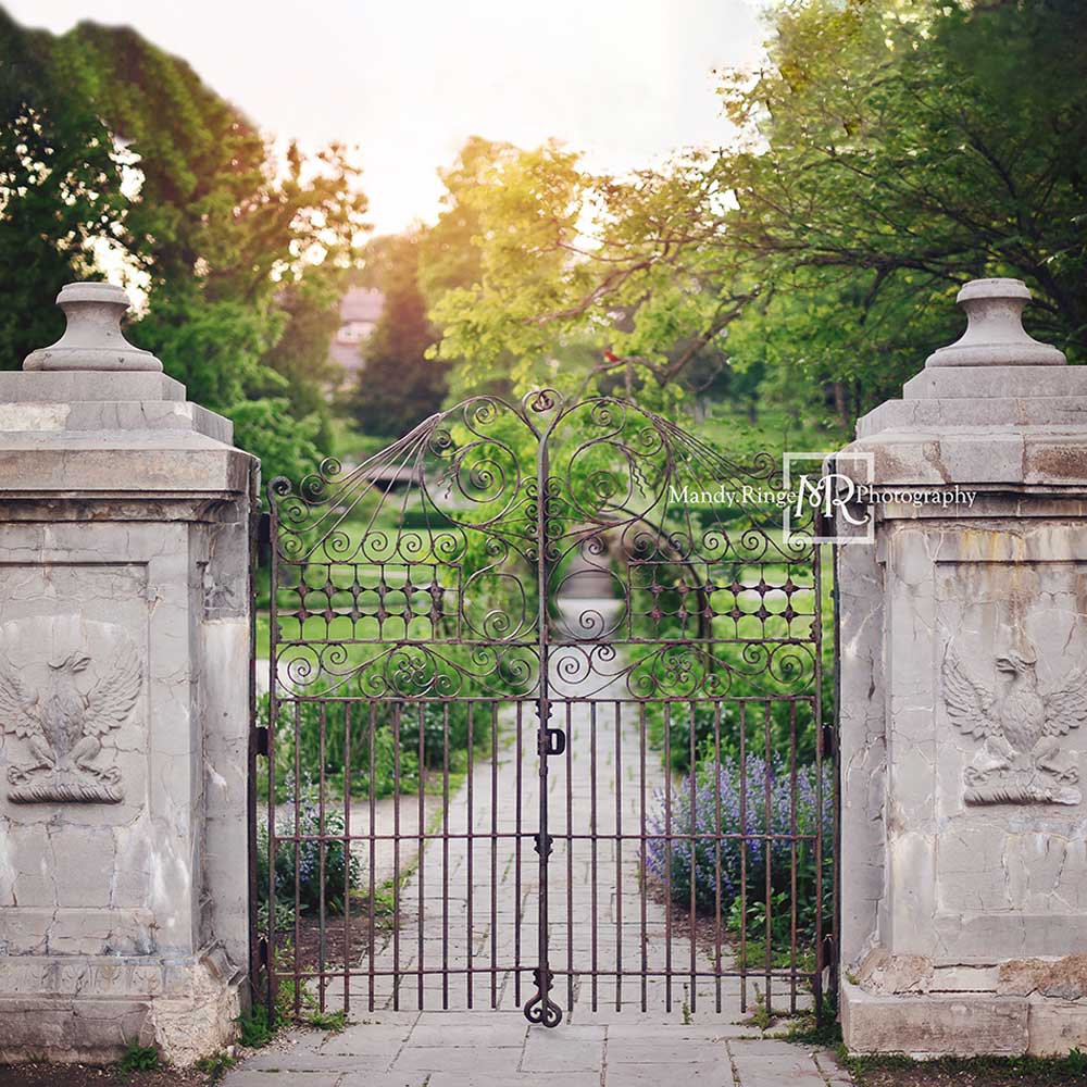 Kate Summer Wedding Garden Gate Backdrop Designed by Mandy Ringe Photography - Kate Backdrop AU