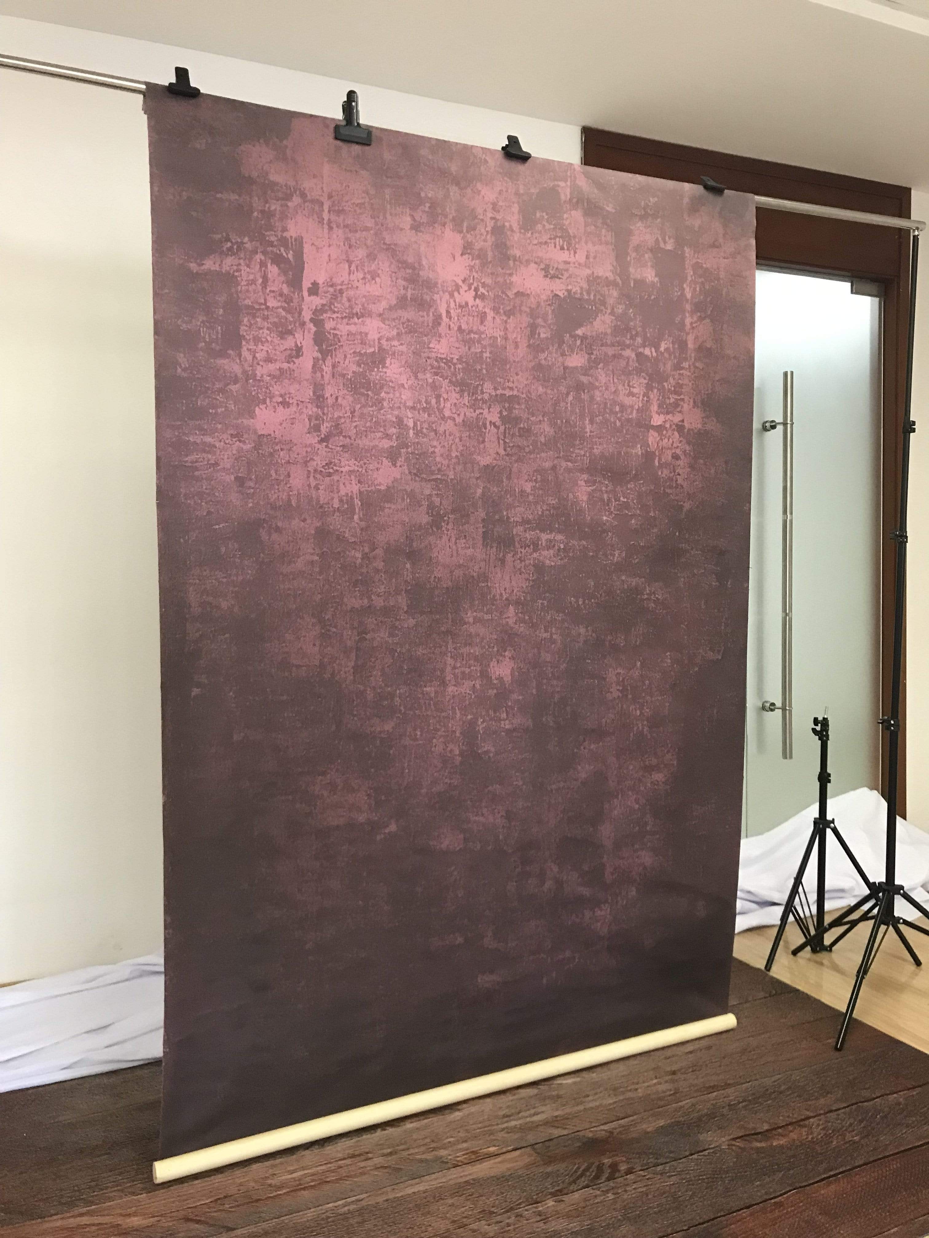 Kate Abstract Texture Dark Red Little Black Spray Painted Backdrops - katebackdrop AU