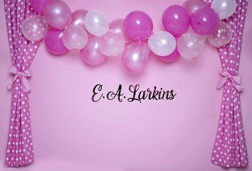 Kate Pink Curtains with Balloons Backdrop for Photography Designed By Erin Larkins - Kate Backdrop AU