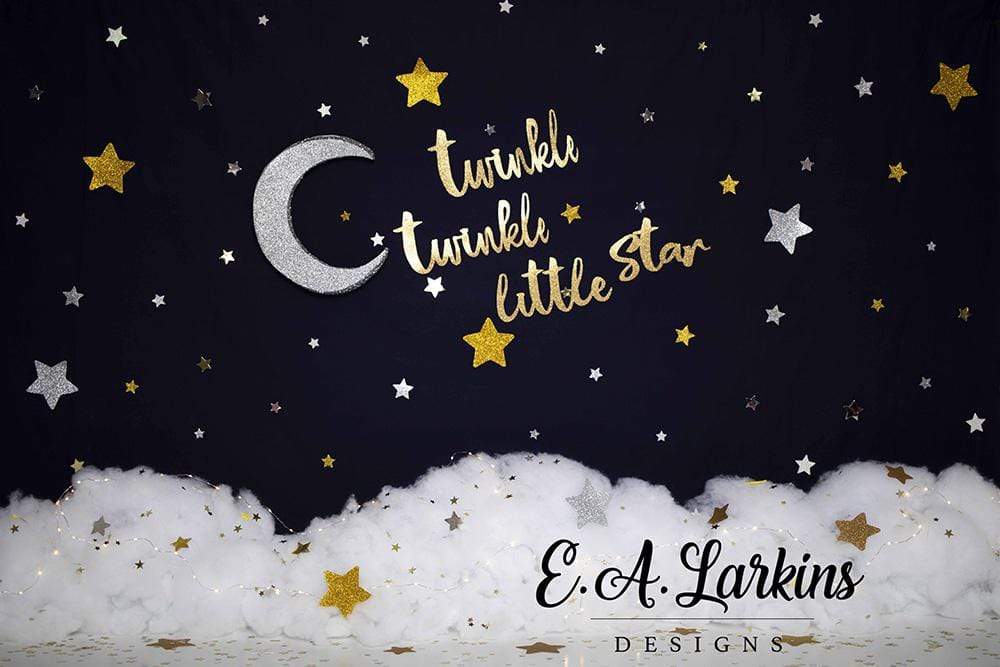 Kate Twinkle Stars Backdrop for Photography Designed By Erin Larkins - Kate Backdrop AU