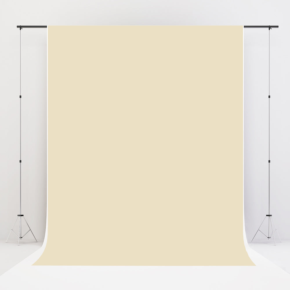 Kate Solid Cream Cloth Photography Backdrop Portrait - Kate Backdrop AU