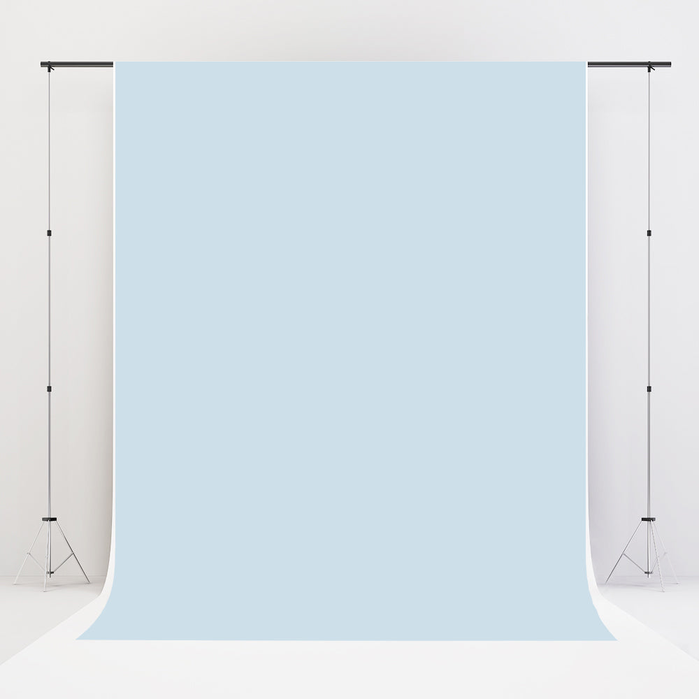 Kate Light Bule Cloth Photography Backdrop Portrait Fabric - Kate Backdrop AU