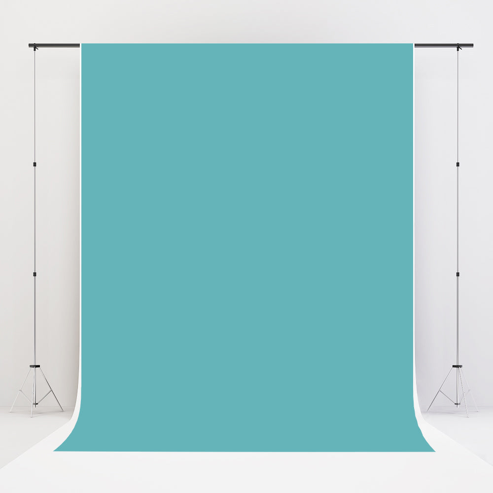 Kate Turquoise Solid Cloth Photography Backdrop Portrait