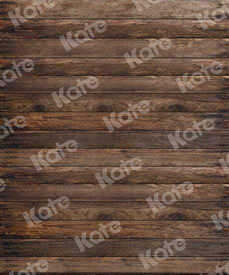 Kate Dark Wooden Backdrop For Children Picture - Kate Backdrop AU