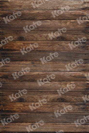 Kate Dark Wooden Backdrop For Children Picture - Kate Backdrop AU