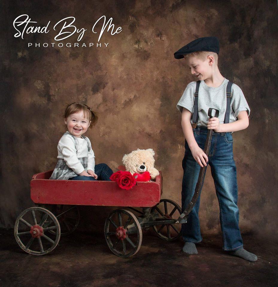 Kate Like Oil Painting Background Abstract Texture Backdrops For Photography - Kate Backdrop AU