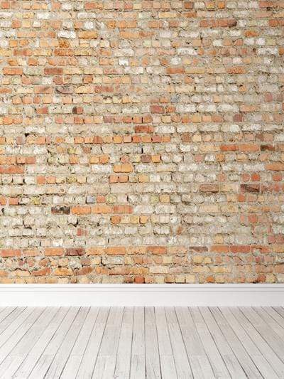 Kate Retro Brick Wall Backdrop with Floor - Kate Backdrop AU