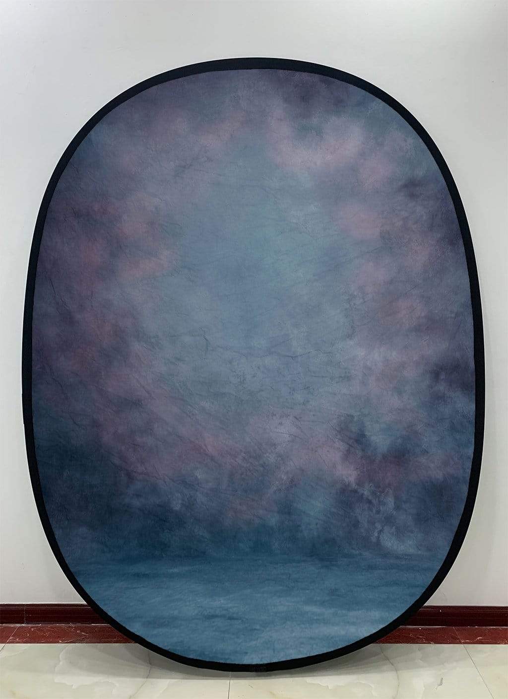 Kate Blue Purple Gradient Abstract Texture/ Dark Blue Green mixed Brown Red Collapsible Backdrop Photography 5X6.5ft(1.5x2m) - katebackdrop AU