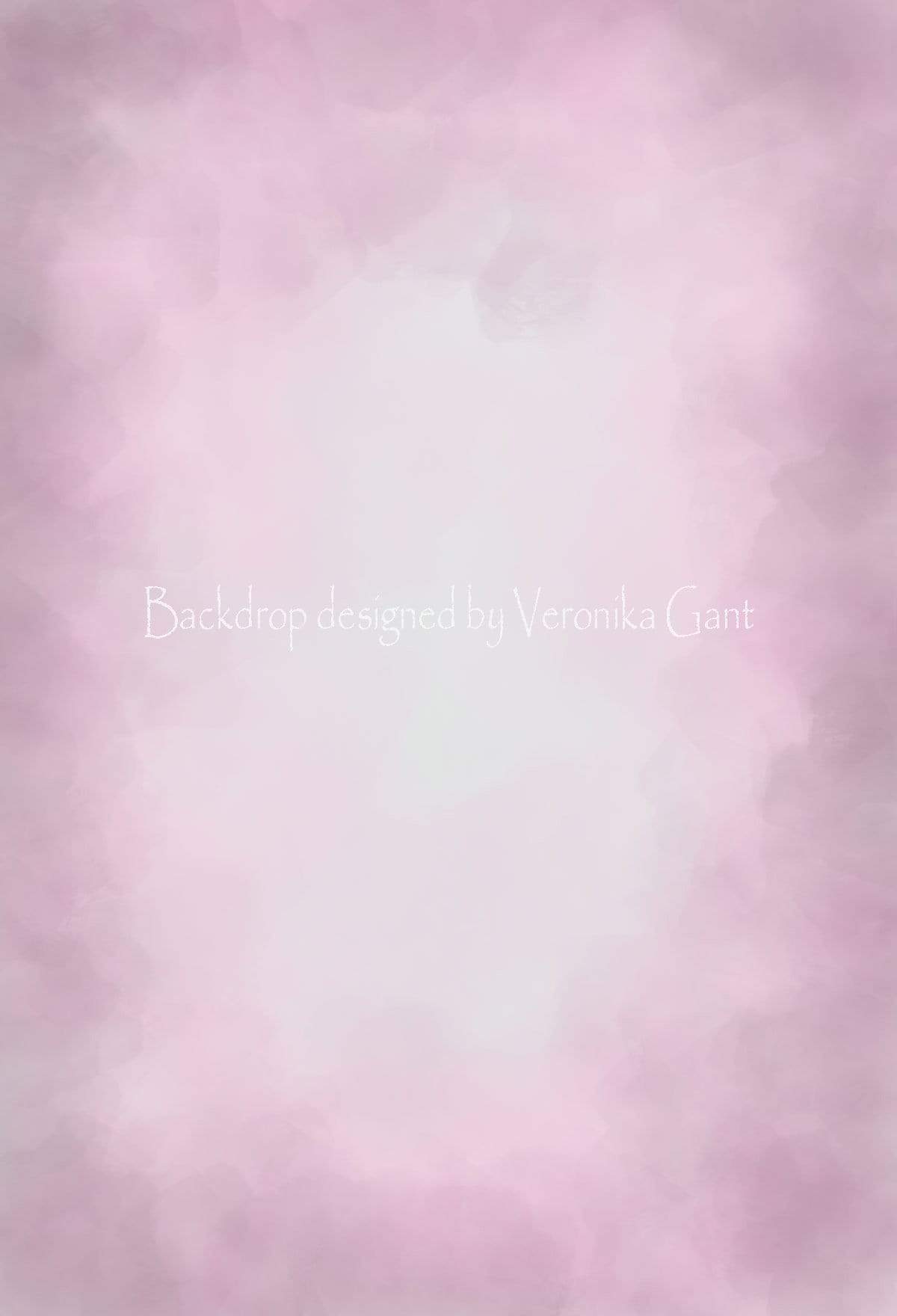 Kate Fine Art Watercolor Blend Pink Backdrop for Photography Designed by Veronika Gant - Kate Backdrop AU