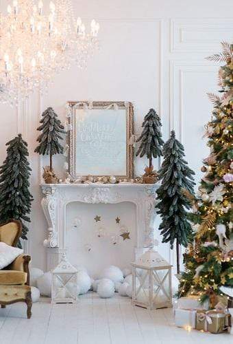 Kate Christmas Decoration Room Backdrop for Photography - Kate Backdrop AU