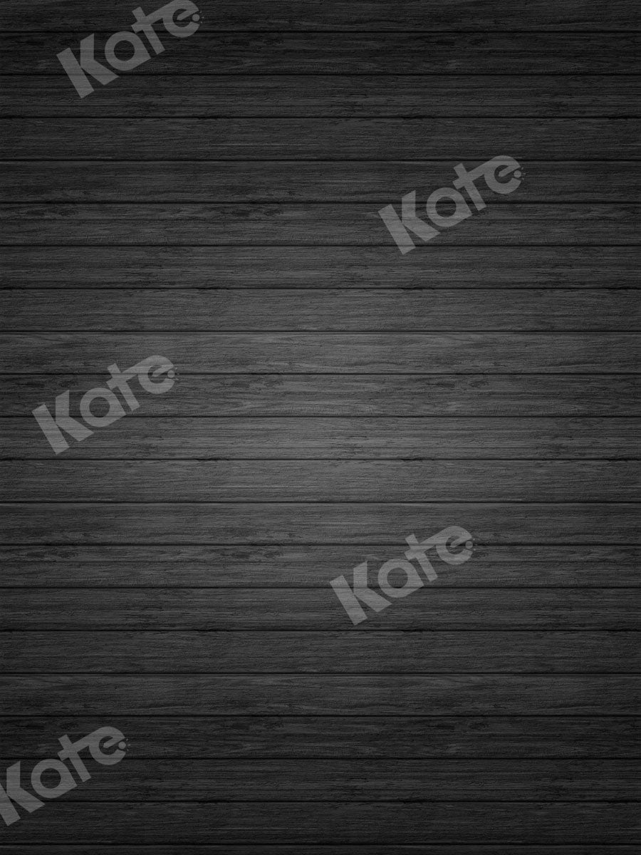 Kate Black Wood Backdrop for Photography - Kate Backdrop AU