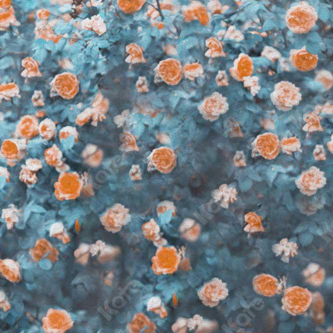 kate Fine Art Blurry Textured Florals Backdrop for Photography - Kate Backdrop AU