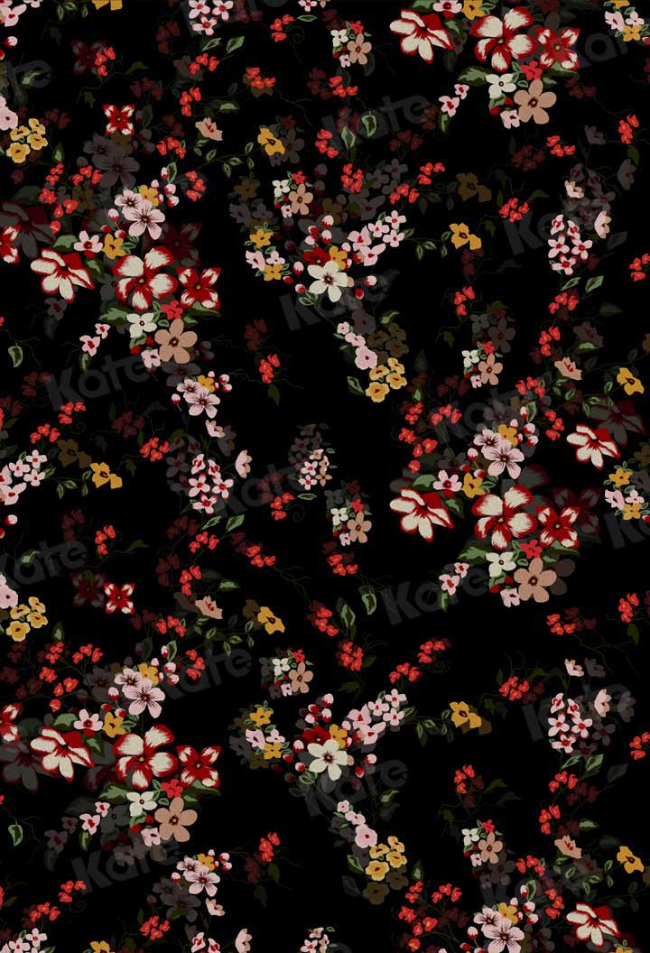 Kate Abstract Dark Floral Fine Art Backdrop for Photography - Kate Backdrop AU