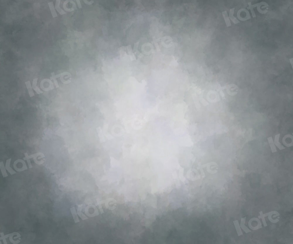Kate Abstract Backdrop Gray mixed Green Cloud Feeling for Photography - Kate Backdrop AU