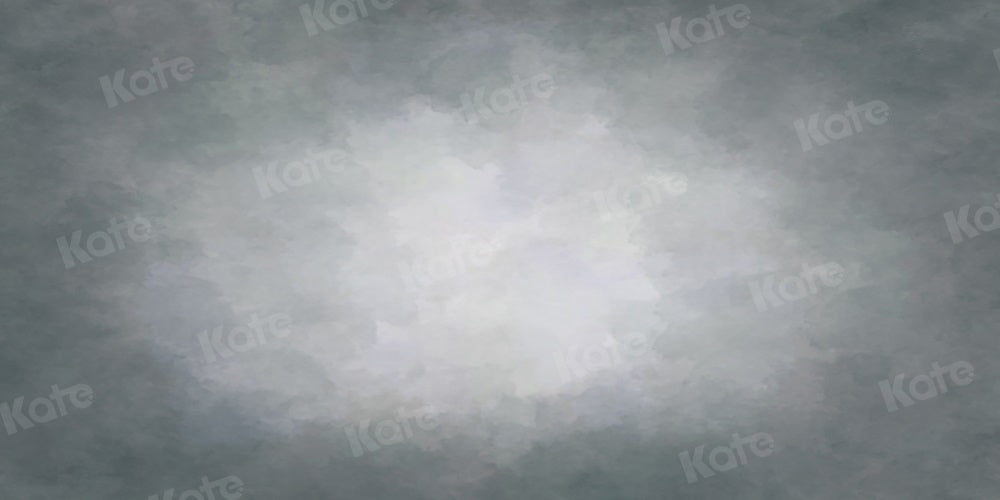 Kate Abstract Backdrop Gray mixed Green Cloud Feeling for Photography - Kate Backdrop AU