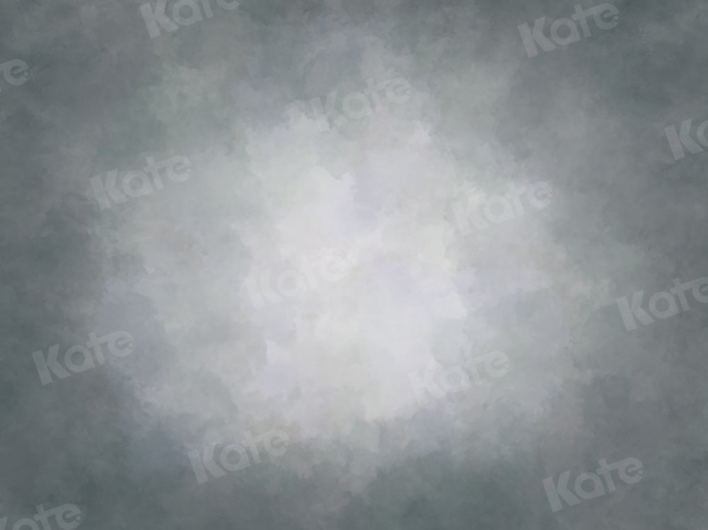 Kate Abstract Backdrop Gray mixed Green Cloud Feeling for Photography - Kate Backdrop AU