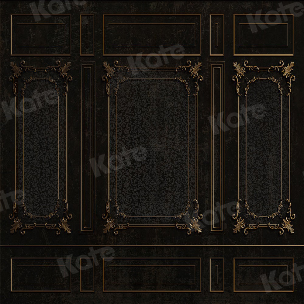 Kate Black Textured Backdrop Pattern Retro Wall for Photography - Kate Backdrop AU