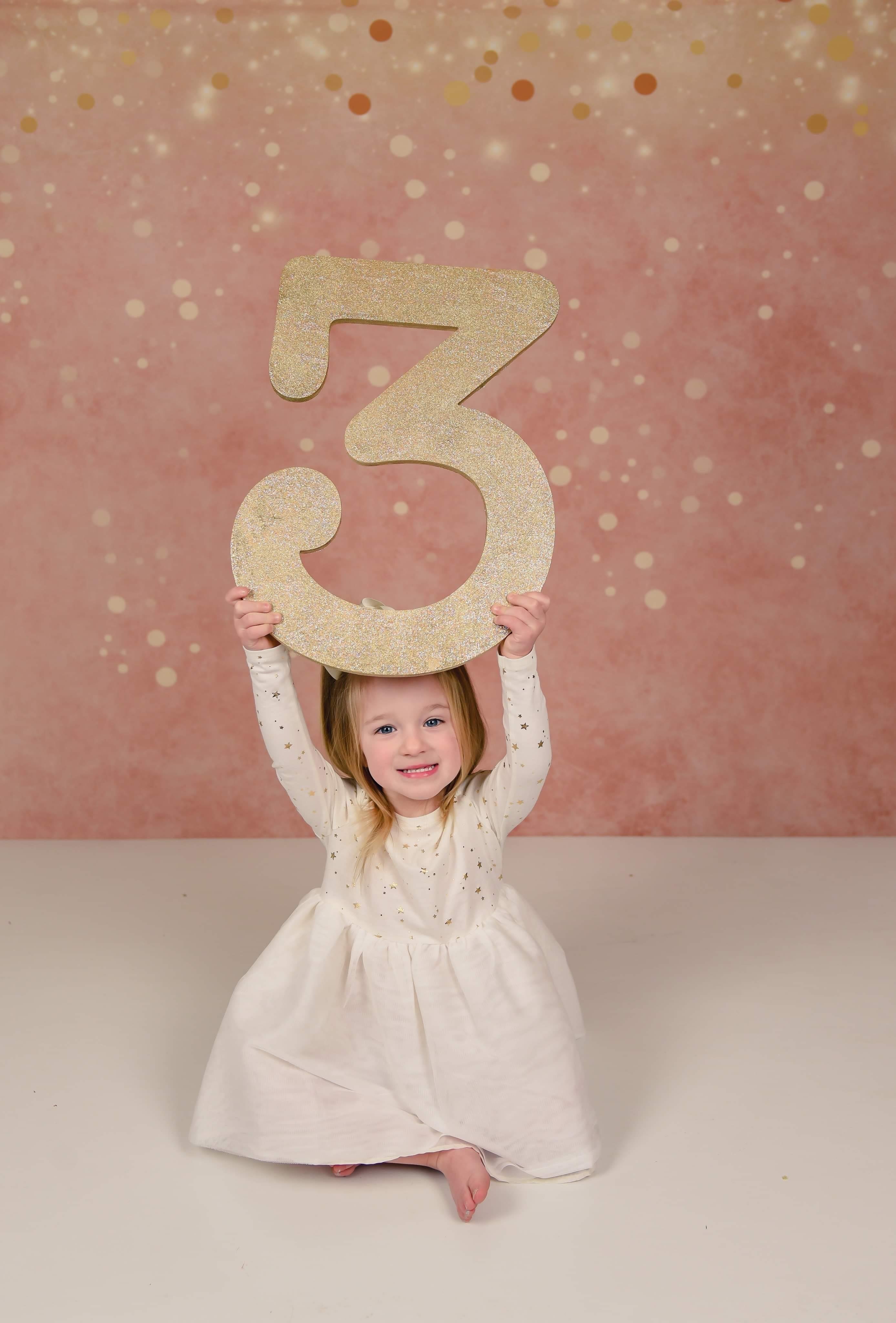 Kate Bokeh Fine Art Beige Orange color Backdrop Designed By Jerry_Sina - Kate Backdrop AU