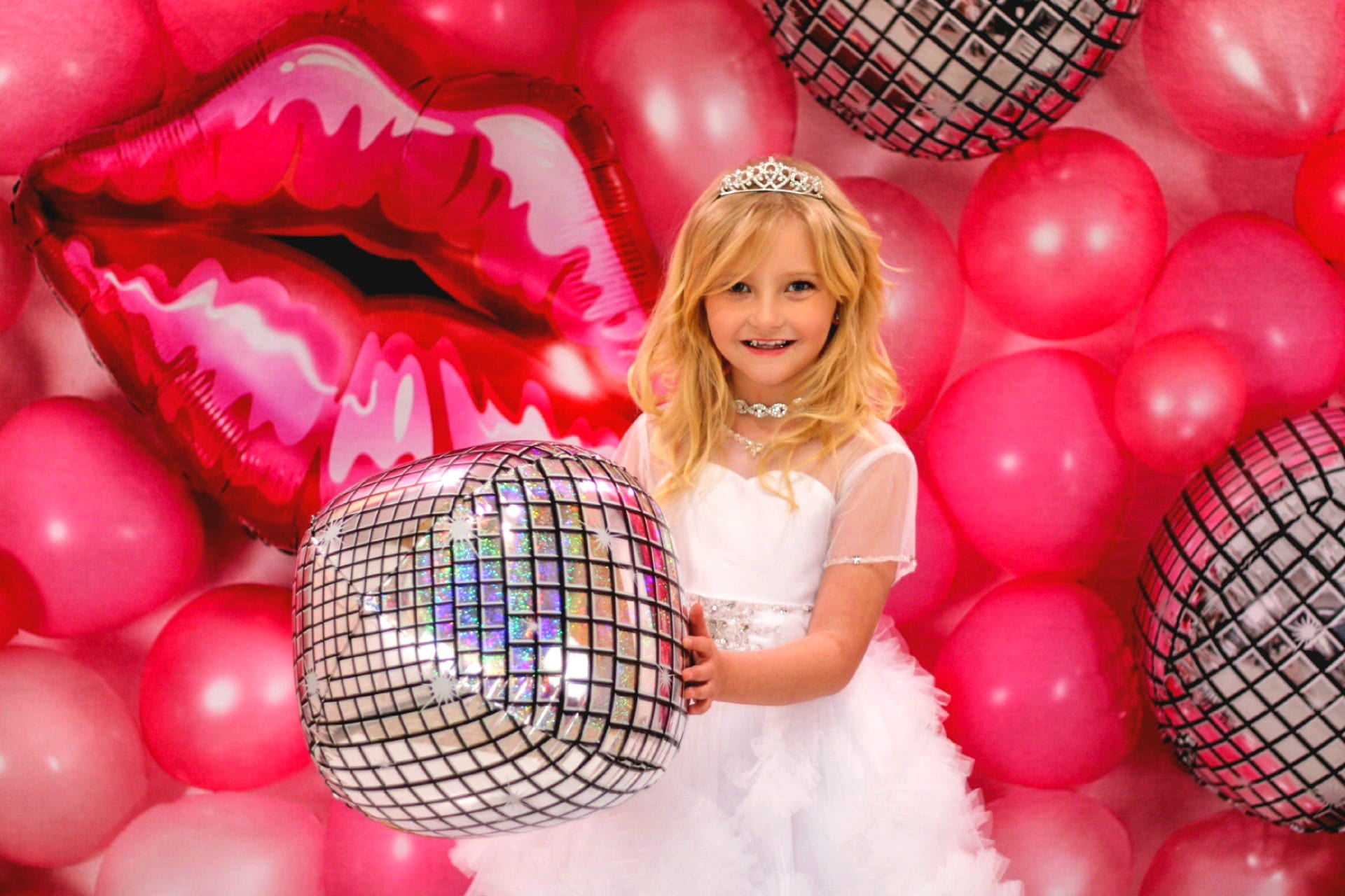 Kate Cake Smash Pink Doll Backdrop Designed by Emetselch - Kate Backdrop AU