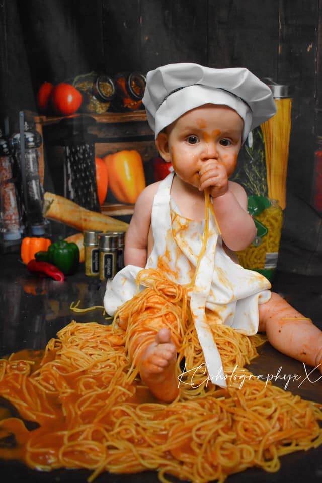 Kate Cake Smash Wood Kitchen Backdrop Designed By Rose Abbas - Kate Backdrop AU