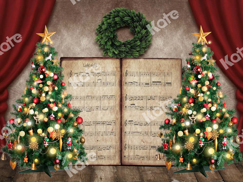 Kate Christmas Eve Song Backdrop Designed by Chain Photography - Kate Backdrop AU