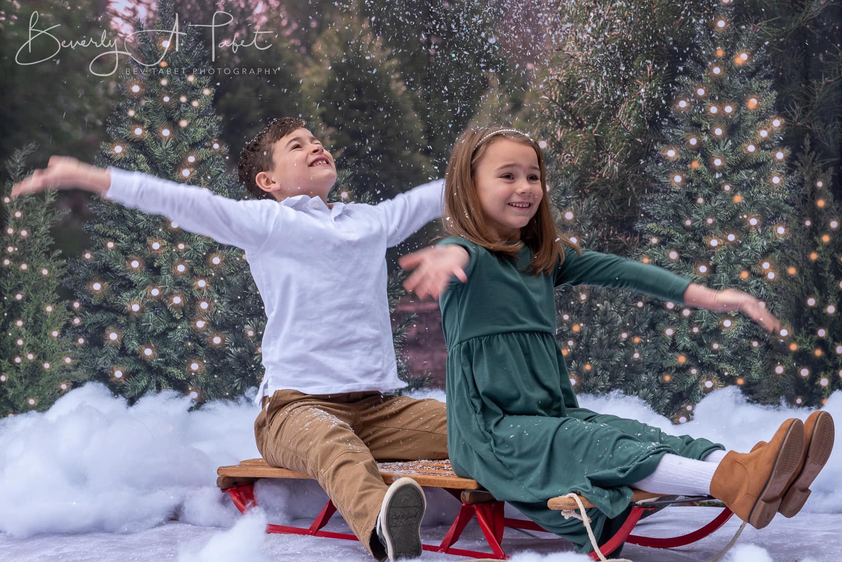 Kate Christmas Trees Backdrop Forest for Photography - Kate Backdrop AU