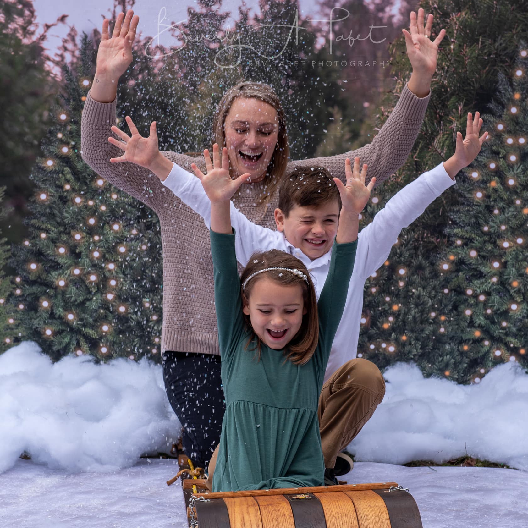 Kate Christmas Trees Backdrop Forest for Photography - Kate Backdrop AU