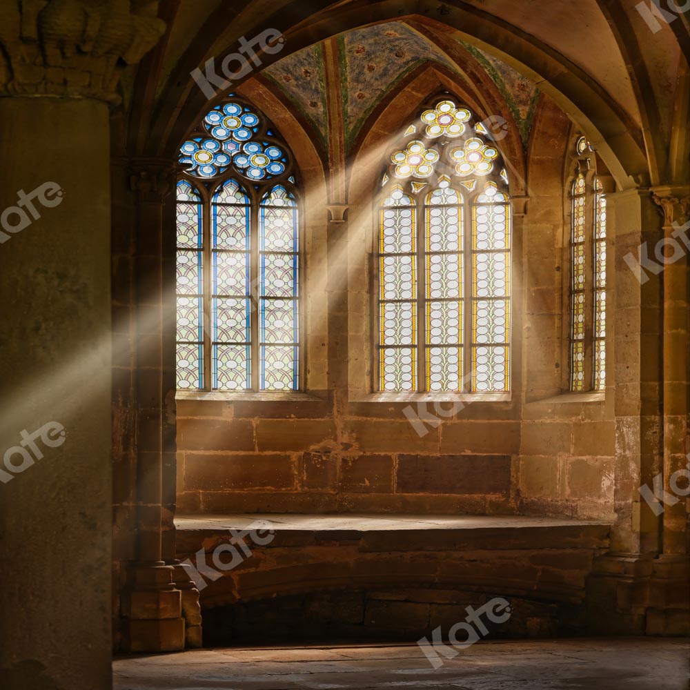 Kate Church Window Backdrop Sunlight Building Designed by Chain Photography - Kate Backdrop AU