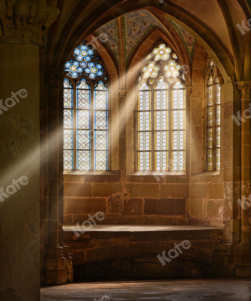 Kate Church Window Backdrop Sunlight Building Designed by Chain Photography - Kate Backdrop AU