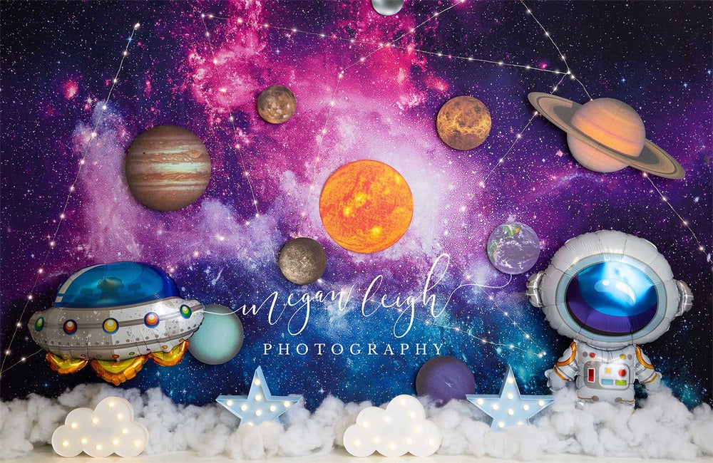 Kate Constellations In Space Backdrop Designed by Megan Leigh Photography - Kate Backdrop AU