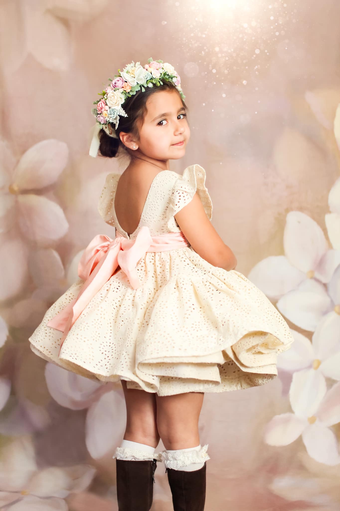 Kate Flower Fine Art Backdrop Oil Painting Designed by GQ - Kate Backdrop AU