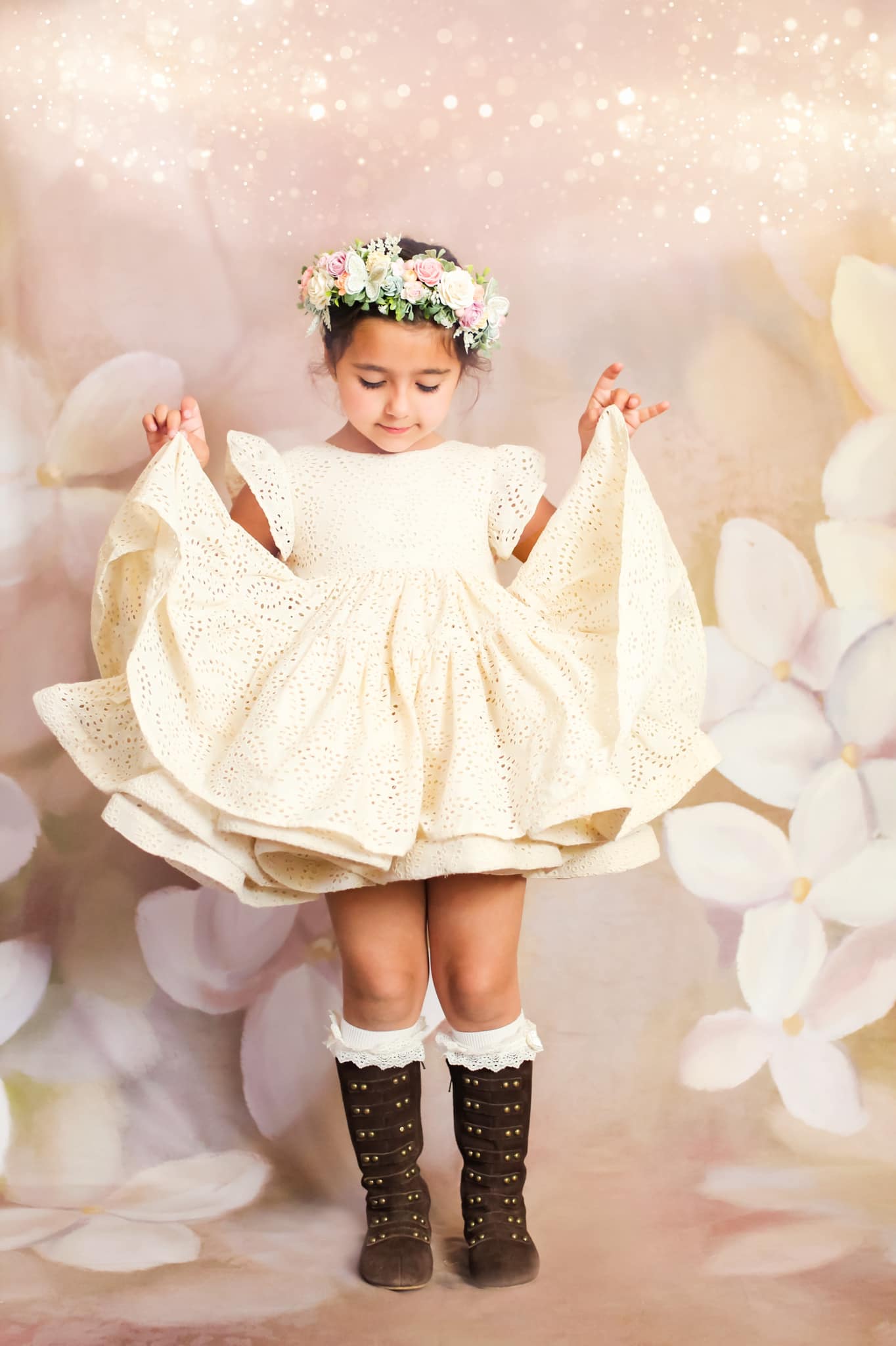 Kate Flower Fine Art Backdrop Oil Painting Designed by GQ - Kate Backdrop AU